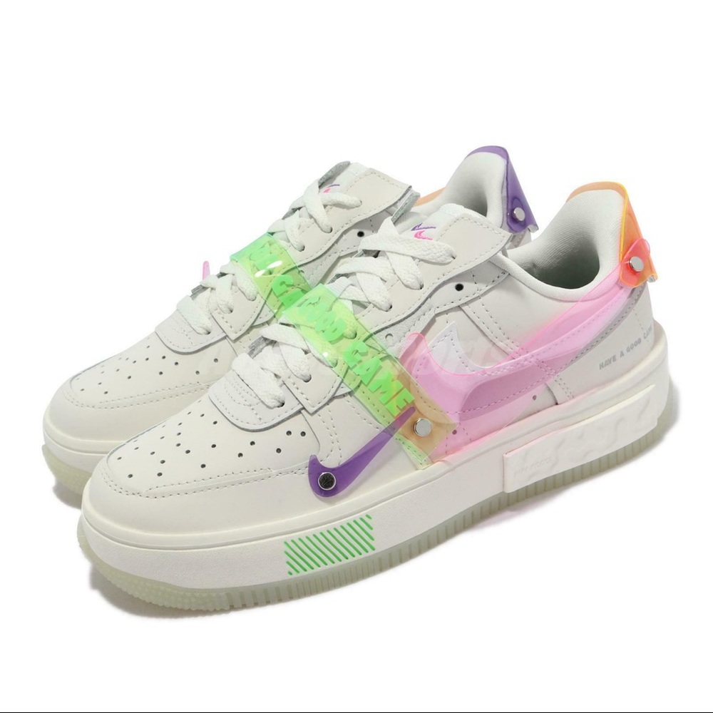 Nike AIR FORCE 1 FONTANKA 'HAVE A GOOD GAME' size 8.5 Women’s